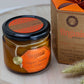 Bio Duftkerze, handgeschöpft  - Orange